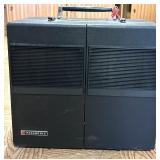 Vintage Projection Screens, Slide Projector, and A/V Equipment Lot Vintage Projection Screens, Slide Projector, and A/V Equipment Lot