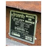 Ironrite Model 88 Electric Ironer with Wood Cabinet Ironrite Model 88 Electric Ironer with Wood Cabinet