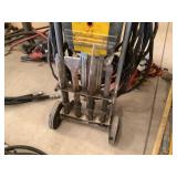 Wacker Neuson Hydraulic Breaker with Cart and Accessories