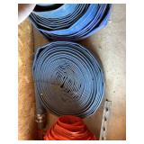 Heavy Duty Blue Layflat Hoses with Fittings