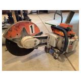 Stihl TS 760 AV Concrete Saw with Blade