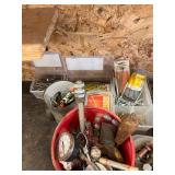 Hardware Lot Featuring Screws, Bolts, Nails