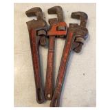 3 Pipe Wrenches