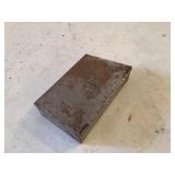 Metal Drill Bit Set in Hinged Storage Box