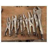 9 Locking Pliers Tools