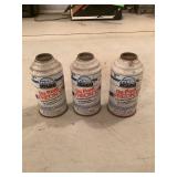 DuPont Freon 12 Refrigerant Cans, Set of 3