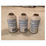 DuPont Freon 12 Refrigerant Cans, Set of 3