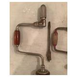 Two Hand Vintage Crank Drills