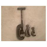 Three Pipe Cutters