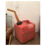 Assorted Fuel and Oil Cans