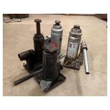 4 Hydraulic Bottle Jacks