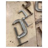 Various Steel C Clamps
