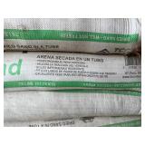 Tube Sand, 70 lbs Each, Total of 9 Bags