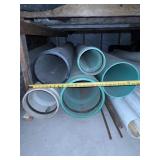 PVC and Corrugated Pipes in Various Lengths and Sizes