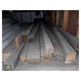 Lumber in Varying Sizes and Lengths