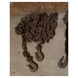 Heavy Duty Steel Chains with Hooks