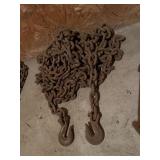 Three Heavy Duty Steel Chains