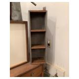 Farmhouse Style Organizer with Metal and Wood Construction