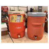 5-Gallon Igloo and Rubbermaid Beverage Coolers