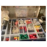 Electrical Miscellaneous Lot With Tools and Components