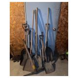 Vintage Shovels and Pickaxe