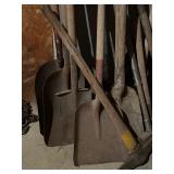 Vintage Shovels and Pickaxe