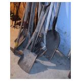 Vintage Shovels and Pickaxe