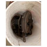 Ridge Pipe Threader Set with Dies and Tools, Cast Iron and Steel