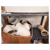PVC and Plumbing Components with Miscellaneous Supplies-CONTENTS ONLY