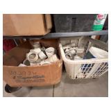 PVC and Plumbing Components with Miscellaneous Supplies-CONTENTS ONLY