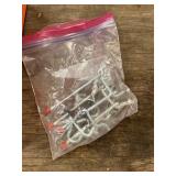 Metal Pegboard Hooks in Bulk Lot