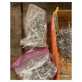 Metal Pegboard Hooks in Bulk Lot