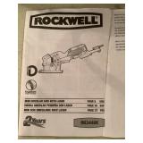 Rockwell RK3440K Mini Circular Saw With Laser and Accessories