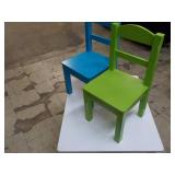 Toddler Wood Table and 2 Chairs...