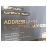 Office Depot 6000 Address Labels Wh...