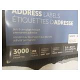 Office Depot 6000 Address Labels Wh...
