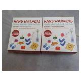 2 Reusable Instant Hand warmers...
