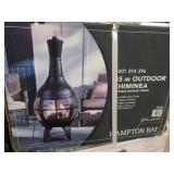 55" Outdoor Chiminea Antique Bronze...