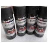 4 Cans Dupli- Color Engine Enamel w...