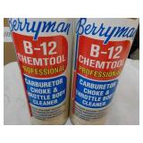 2 cans Berryman B-12 Carburetor Cho...