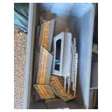 Misc. Lot of Nails for Nail Gun and Tool Carrying Case