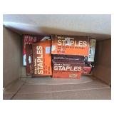 Misc. Staplers and Misc. Boxes of Staples