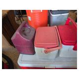 Misc. Lot of Various Size Coolers