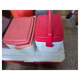 Misc. Lot of Various Size Coolers