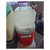 Misc. Lot of Various Size Coolers and Water Jug