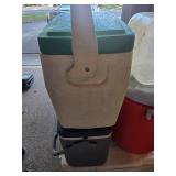 Misc. Lot of Various Size Coolers and Water Jug