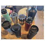 Bin of Misc. Thermal Cups, Lots of Yeti Cups