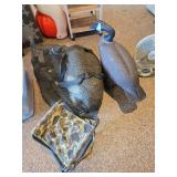 Goose Decoys and Folding Chair