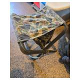 Goose Decoys and Folding Chair