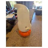 Outdoor Light up Halloween Ghost with Pumpkin